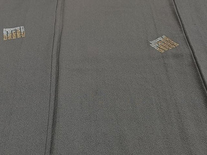平和屋着物▽上質な小紋 単衣 源氏香 金銀糸 正絹 逸品 CAAU3906xi