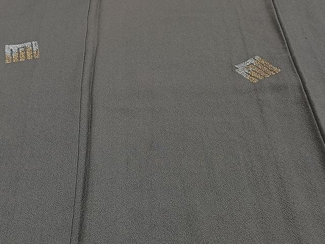 平和屋着物▽上質な小紋 単衣 源氏香 金銀糸 正絹 逸品 CAAU3906xi