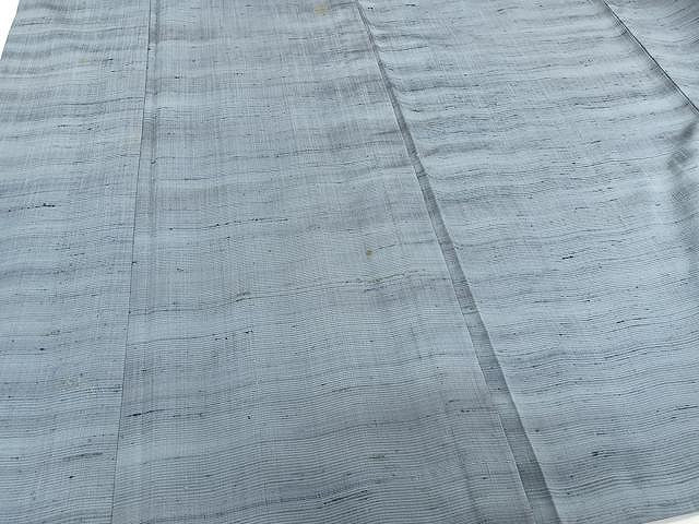 平和屋着物▽上質な紬 単衣 霞文 正絹 逸品 CAAU3913xi