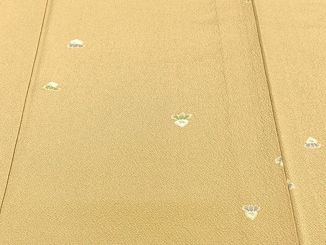 平和屋着物▽上質な小紋 単衣 かぶ 成り物 正絹 逸品 CAAU3926xi