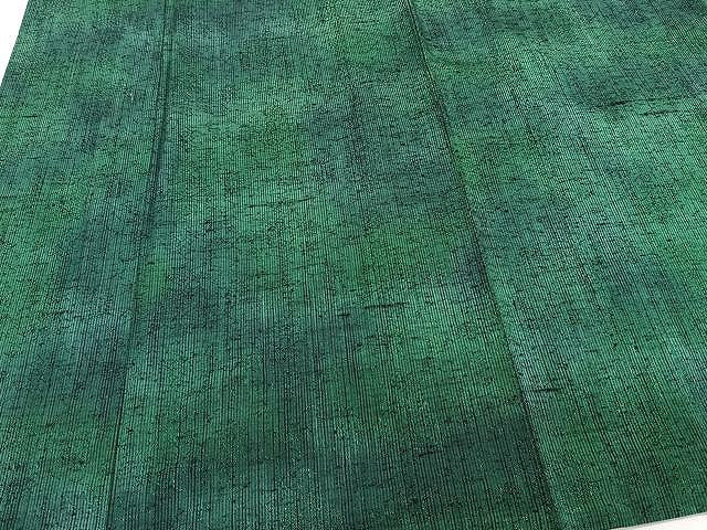 平和屋着物▽上質な紬 単衣 霞文 正絹 逸品 CAAU3933xi