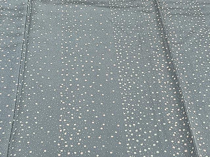 平和屋着物▽上質な小紋 単衣 霞間道 正絹 逸品 CAAU3938xi
