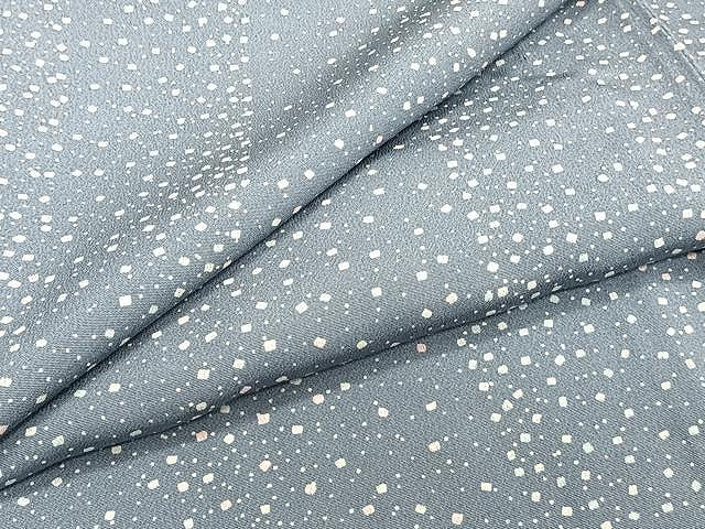 平和屋着物▽上質な小紋 単衣 霞間道 正絹 逸品 CAAU3938xi