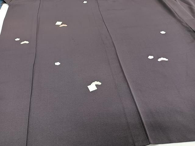 平和屋着物▽訪問着 単衣 源氏香松文 正絹 逸品 CAAU3939xi