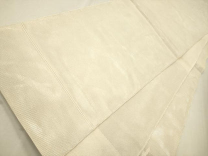 平和屋着物＊夏物 太鼓柄袋帯 流水芝草文 銀糸 正絹 逸品 CAAU4062eg