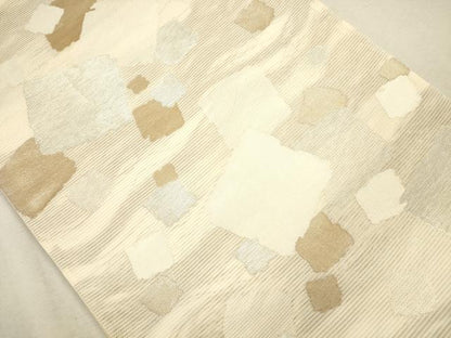 平和屋着物＊夏物　六通柄袋帯　玉すだれ　金銀糸　正絹　逸品　CAAU4163eg