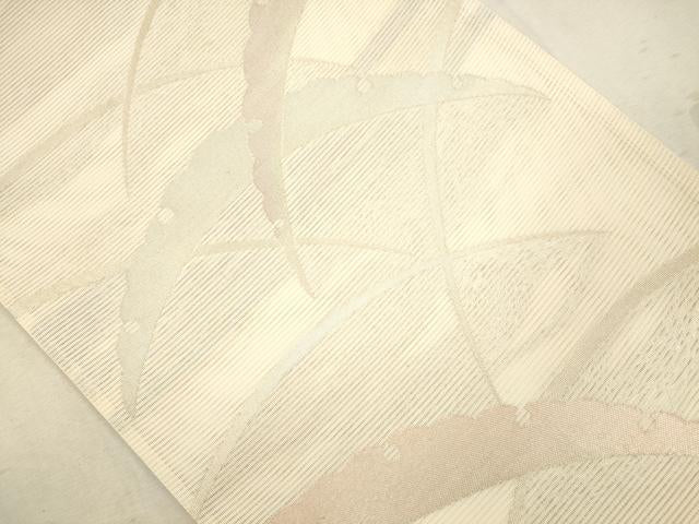 平和屋着物＊夏物 六通柄袋帯 露芝文 金銀糸 正絹 逸品 CAAU4292eg
