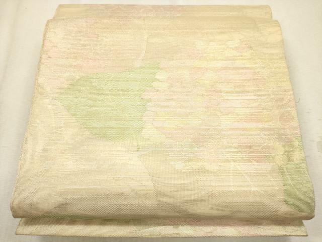 平和屋着物＊夏物 六通柄 本袋帯 紫陽花 金銀糸 正絹 逸品 CAAU4320eg