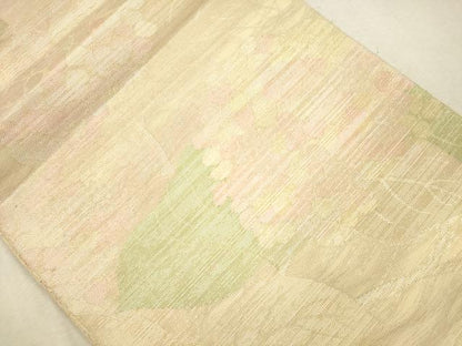 平和屋着物＊夏物 六通柄 本袋帯 紫陽花 金銀糸 正絹 逸品 CAAU4320eg