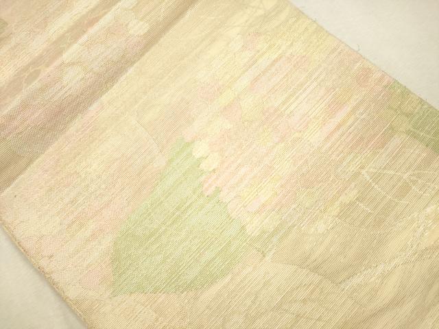 平和屋着物＊夏物 六通柄 本袋帯 紫陽花 金銀糸 正絹 逸品 CAAU4320eg