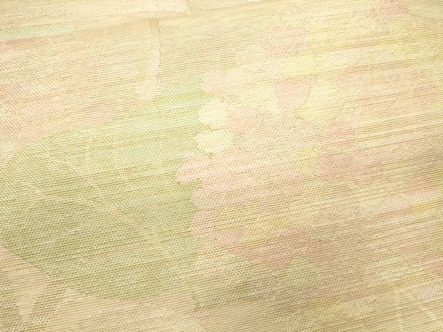 平和屋着物＊夏物 六通柄 本袋帯 紫陽花 金銀糸 正絹 逸品 CAAU4320eg