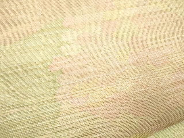 平和屋着物＊夏物 六通柄 本袋帯 紫陽花 金銀糸 正絹 逸品 CAAU4320eg