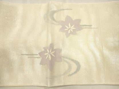 平和屋着物＊夏物 太鼓柄袋帯 竜田川 銀糸 正絹 逸品 CAAU4335eg