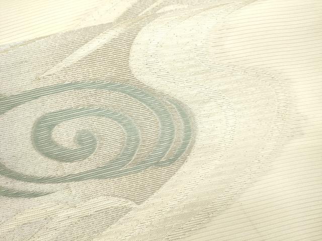 平和屋着物＊夏物 六通柄袋帯 流水文 金銀糸 正絹 逸品 CAAU4349eg