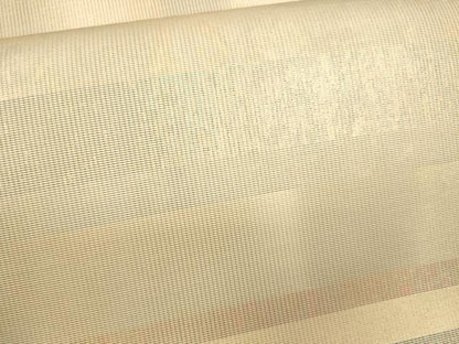 平和屋着物＊夏物 六通柄袋帯 横段文 金糸 正絹 逸品 CAAU4365eg
