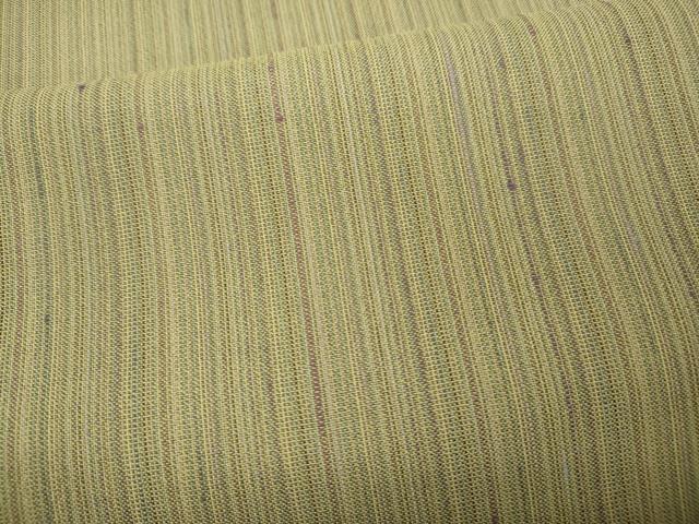 平和屋着物＊夏物 紗紬 縞 正絹 逸品 CAAU4598ut