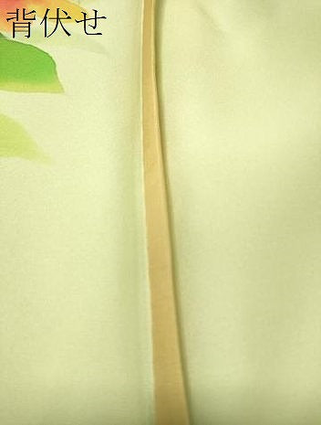 平和屋着物▽訪問着 単衣 手描き 草花文 暈し染め 正絹 逸品 CAAU5207vp