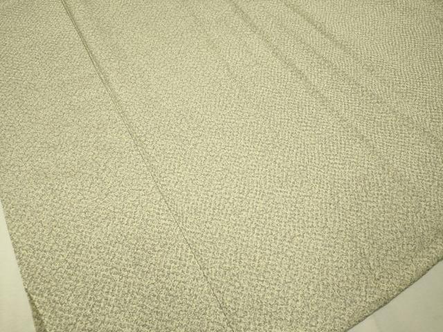 平和屋着物▽上質な小紋 単衣 霞文 正絹 逸品 CAAU5264vp