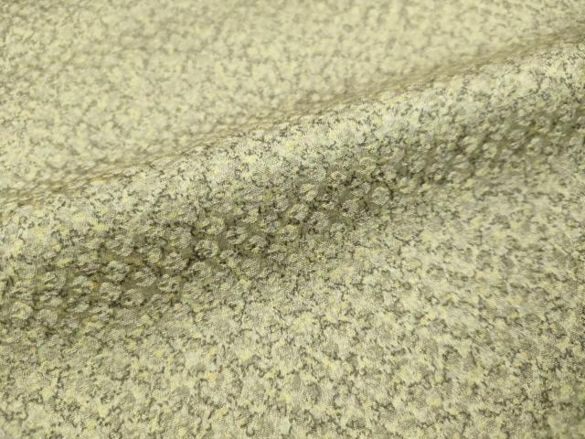 平和屋着物▽上質な小紋 単衣 霞文 正絹 逸品 CAAU5264vp