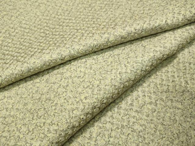 平和屋着物▽上質な小紋 単衣 霞文 正絹 逸品 CAAU5264vp