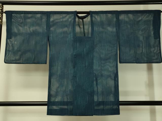 平和屋着物▽道行コート　スリーシーズン　春夏秋　塵除け　亀甲文　洗える着物　CAAU5521vp