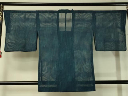 平和屋着物▽道行コート　スリーシーズン　春夏秋　塵除け　亀甲文　洗える着物　CAAU5521vp