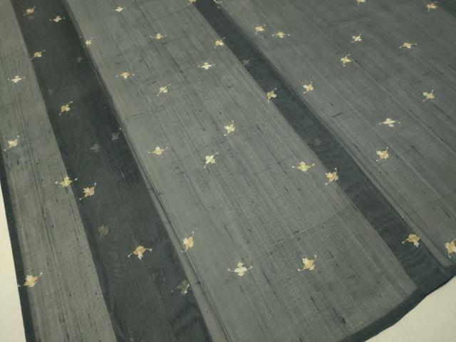 平和屋着物＊夏物 絹芭蕉 やじろべえ 証紙付き 正絹 逸品 CAAU5580vp