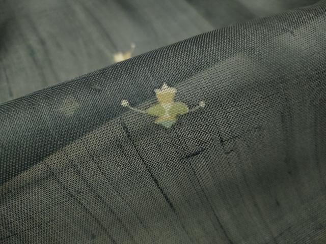平和屋着物＊夏物 絹芭蕉 やじろべえ 証紙付き 正絹 逸品 CAAU5580vp