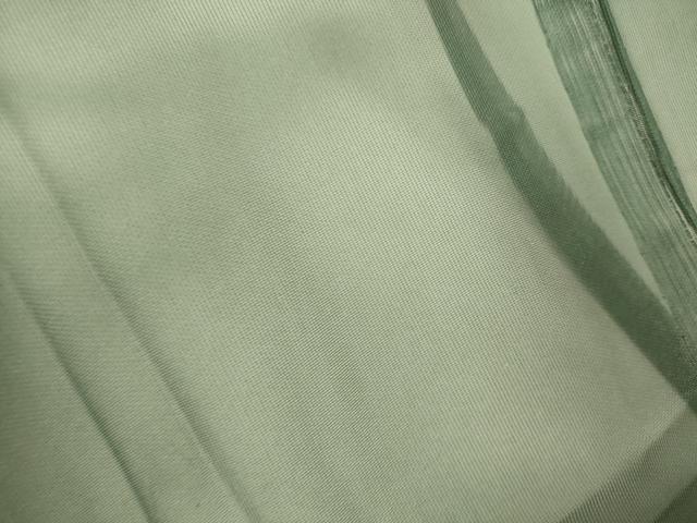 平和屋着物▽道行コート　スリーシーズン　春夏秋　塵除け　紗　ロング丈　青鈍色　正絹　逸品　未使用　CAAU5592vp