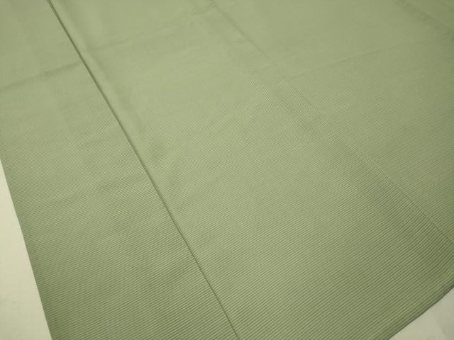 平和屋着物＊夏物 色無地 絽 山葵色 正絹 逸品 未使用 CAAU5600vp