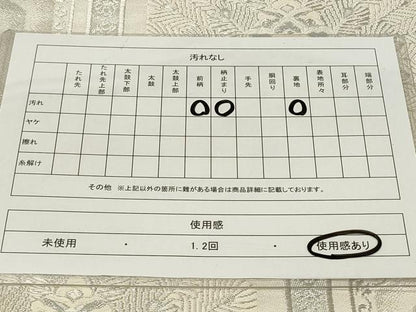 平和屋着物◎六通柄袋帯 唐織 孔雀羽花文 オロール箔 正絹 逸品 CAAU7772in