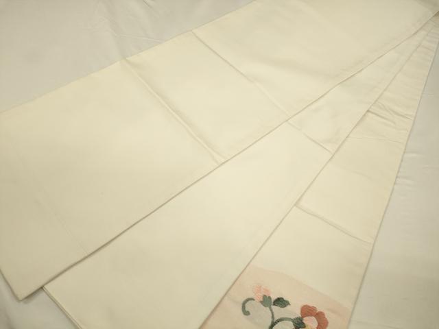 平和屋着物◎太鼓柄袋帯 すくい織 花喰い鳥 金糸 正絹 逸品 CAAU8784ft