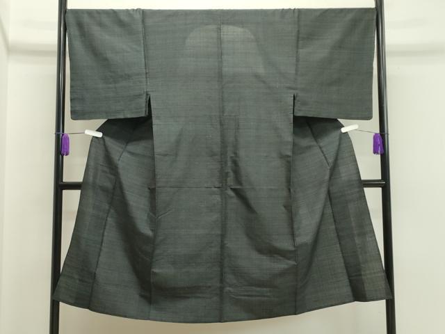 平和屋着物▽男性 紬 単衣 吉祥文 正絹 逸品 CAAU8894gh