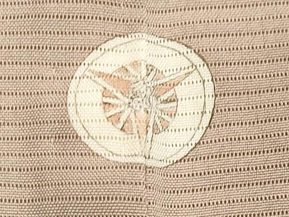 平和屋着物＊夏物 色無地 絽 白茶色 正絹 逸品 CAAU8921gh