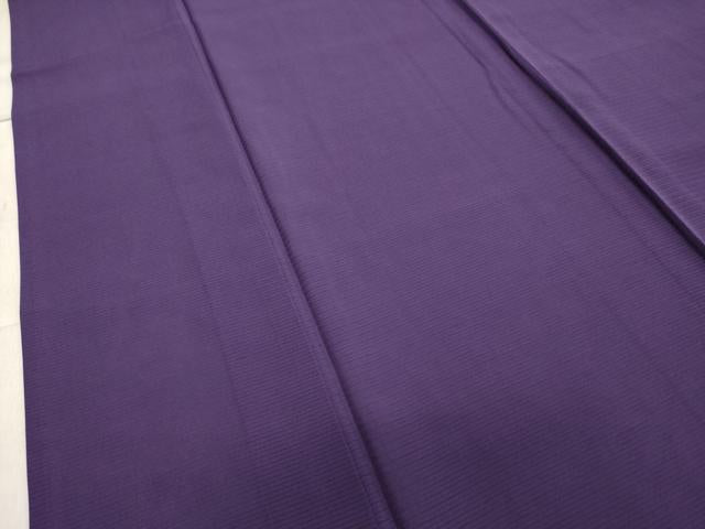 平和屋着物＊夏物　色無地　絽　葡萄色　正絹　逸品　CAAU8929gh