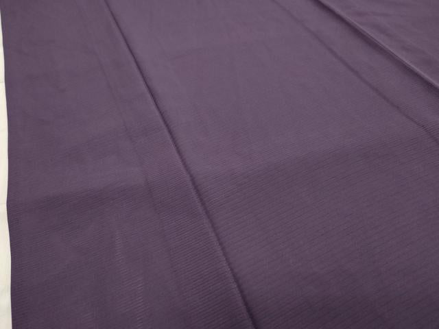 平和屋着物＊夏物 色無地 絽 似せ紫色 正絹 逸品 未使用 CAAU8935gh
