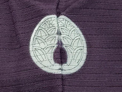 平和屋着物＊夏物 色無地 絽 似せ紫色 正絹 逸品 未使用 CAAU8935gh