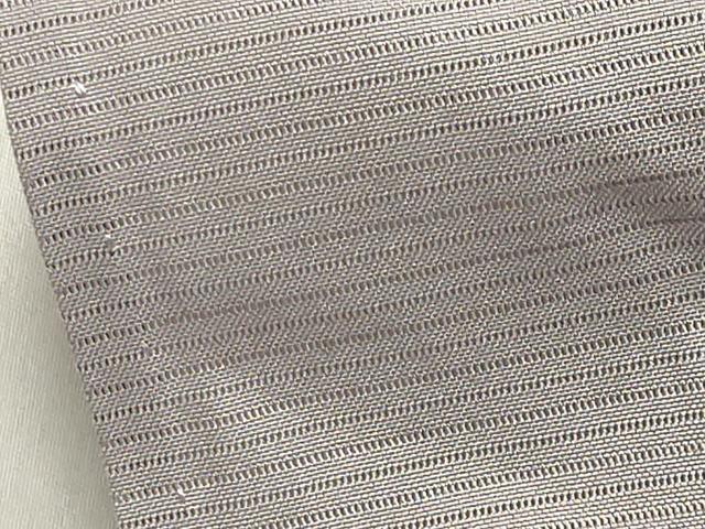 平和屋着物＊夏物 色無地 絽 作家物 泥染め 潤色 反端付き 正絹 逸品 未使用 CAAU8936gh