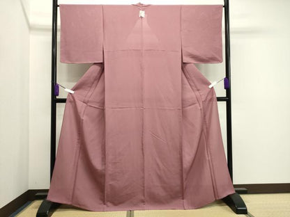 平和屋着物＊夏物 色無地 絽 蘇芳香色 正絹 逸品 未使用 CAAU8938gh