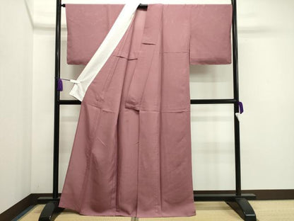 平和屋着物＊夏物 色無地 絽 蘇芳香色 正絹 逸品 未使用 CAAU8938gh