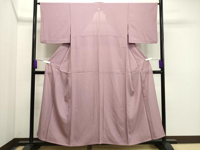平和屋着物＊夏物 色無地 絽 石竹色 正絹 逸品 CAAU8942gh