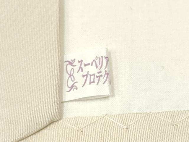 平和屋着物●塩瀬　九寸開き名古屋帯　竜田川　金彩　正絹　逸品　CAAU9281hy