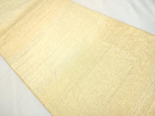 平和屋着物●桝屋高尾　ねん金綴錦　全通柄袋帯　段霞文　正絹　逸品　CAAU9501hy