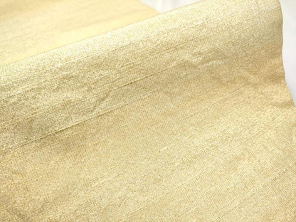 平和屋着物●桝屋高尾　ねん金綴錦　全通柄袋帯　段霞文　正絹　逸品　CAAU9501hy