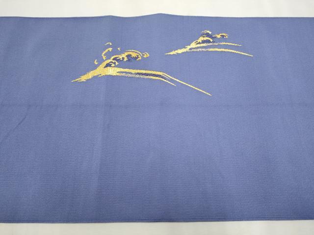 爪掻き本綴れ　八寸名古屋帯　未使用 楽天市場】八寸名古屋帯 爪掻本綴織 未使用品 西陣 石川つづれ 金銀霞