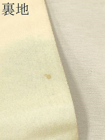 平和屋着物●西陣の名門　本家加納　六通柄袋帯　花鳥文　金糸　正絹　逸品　CAAU9591hy