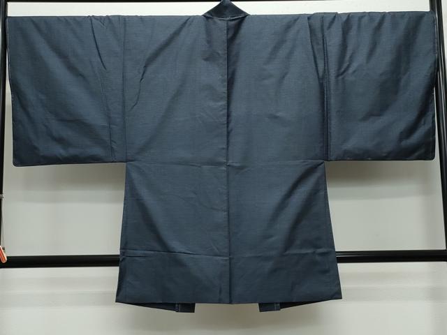 平和屋着物●男性　本場大島紬　アンサンブル　100亀甲　総詰め　正絹　逸品　CAAU9661vf