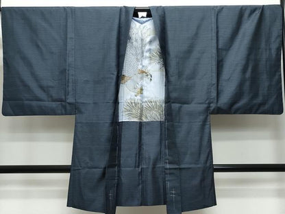 平和屋着物●男性　本場大島紬　アンサンブル　吉祥文　正絹　逸品　CAAU9663vf