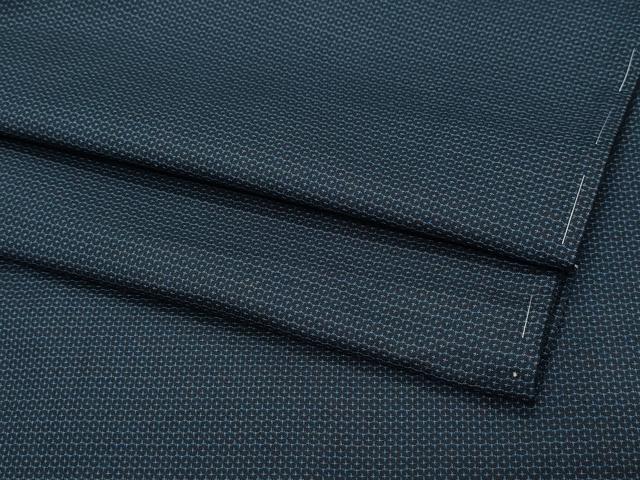平和屋着物●男性 紬 100亀甲 正絹 逸品 未使用 CAAU9713vf