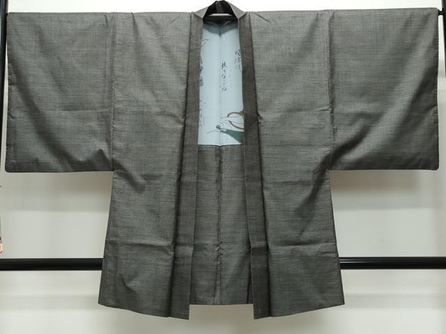 平和屋着物●男性 本場大島紬 アンサンブル 100亀甲 総詰め 正絹 逸品 CAAU9760vf